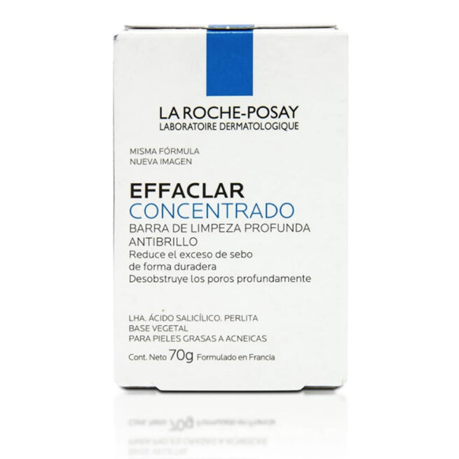 LA ROCHE-POSAY EFFACLAR CONCENTRADO DERMOLIMPIADOR BARRA 70G